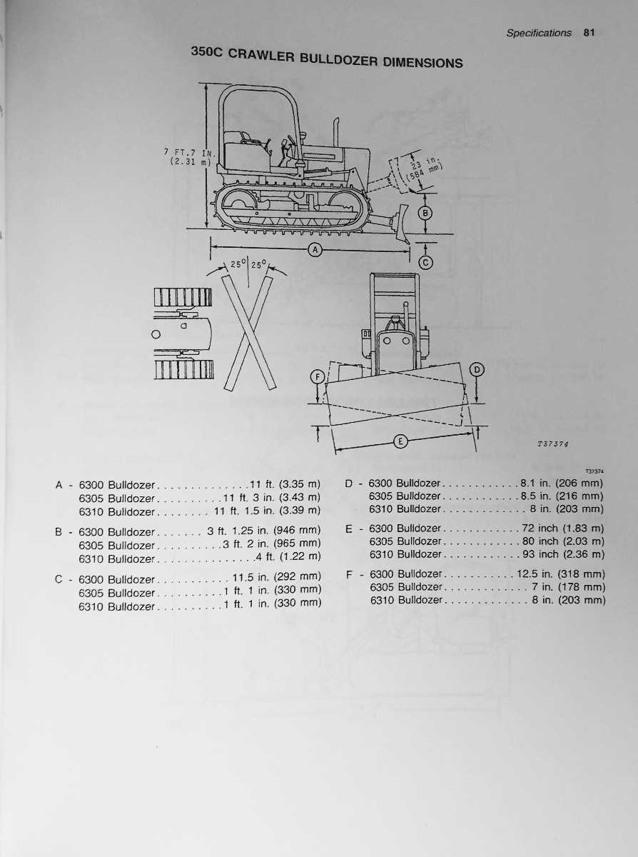 john deere 350 crawler parts diagram