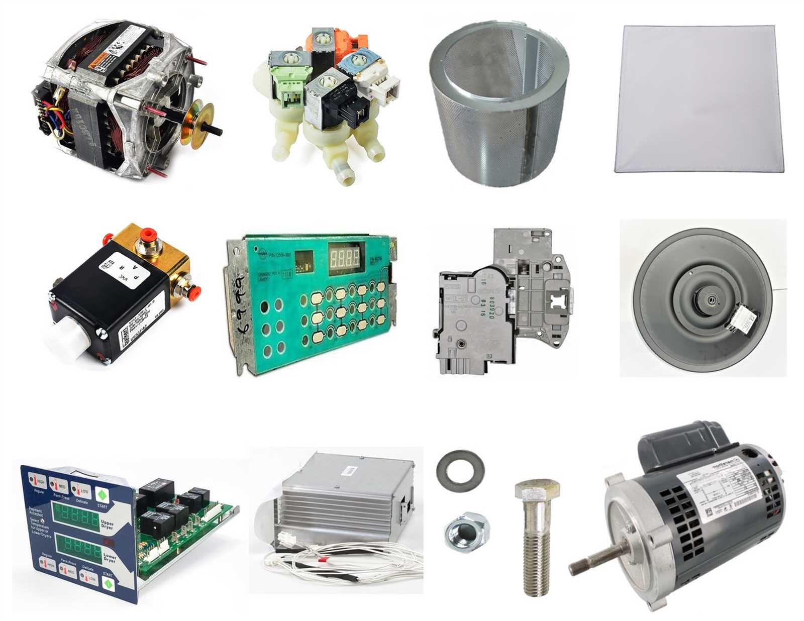 unimac dryer parts diagram