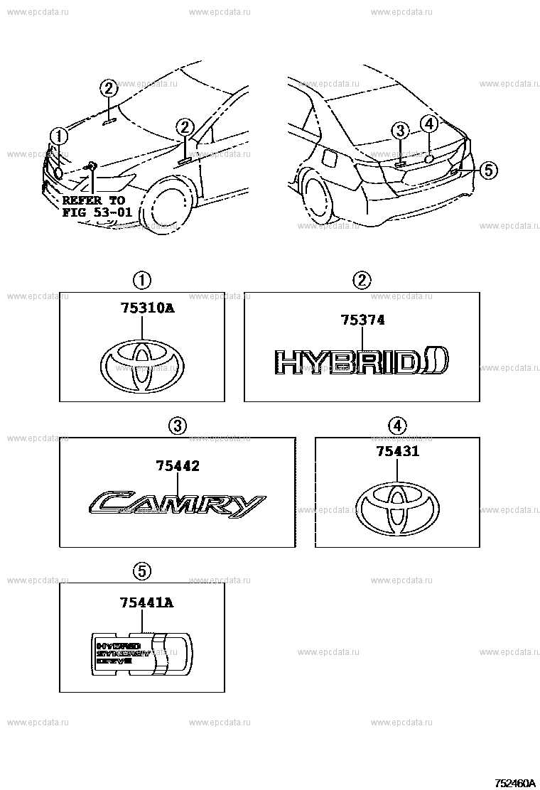 camry parts diagram