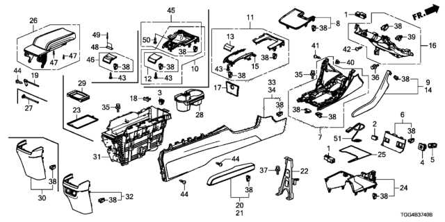 2020 honda civic parts diagram