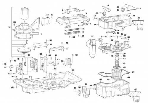 milwaukee m18 vacuum parts diagram