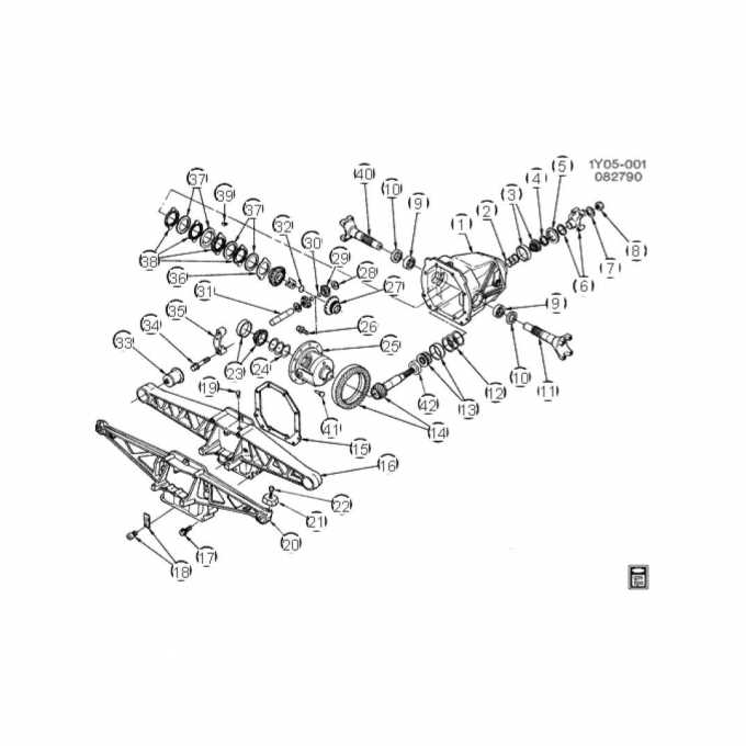 5 speed peerless transmission parts diagram