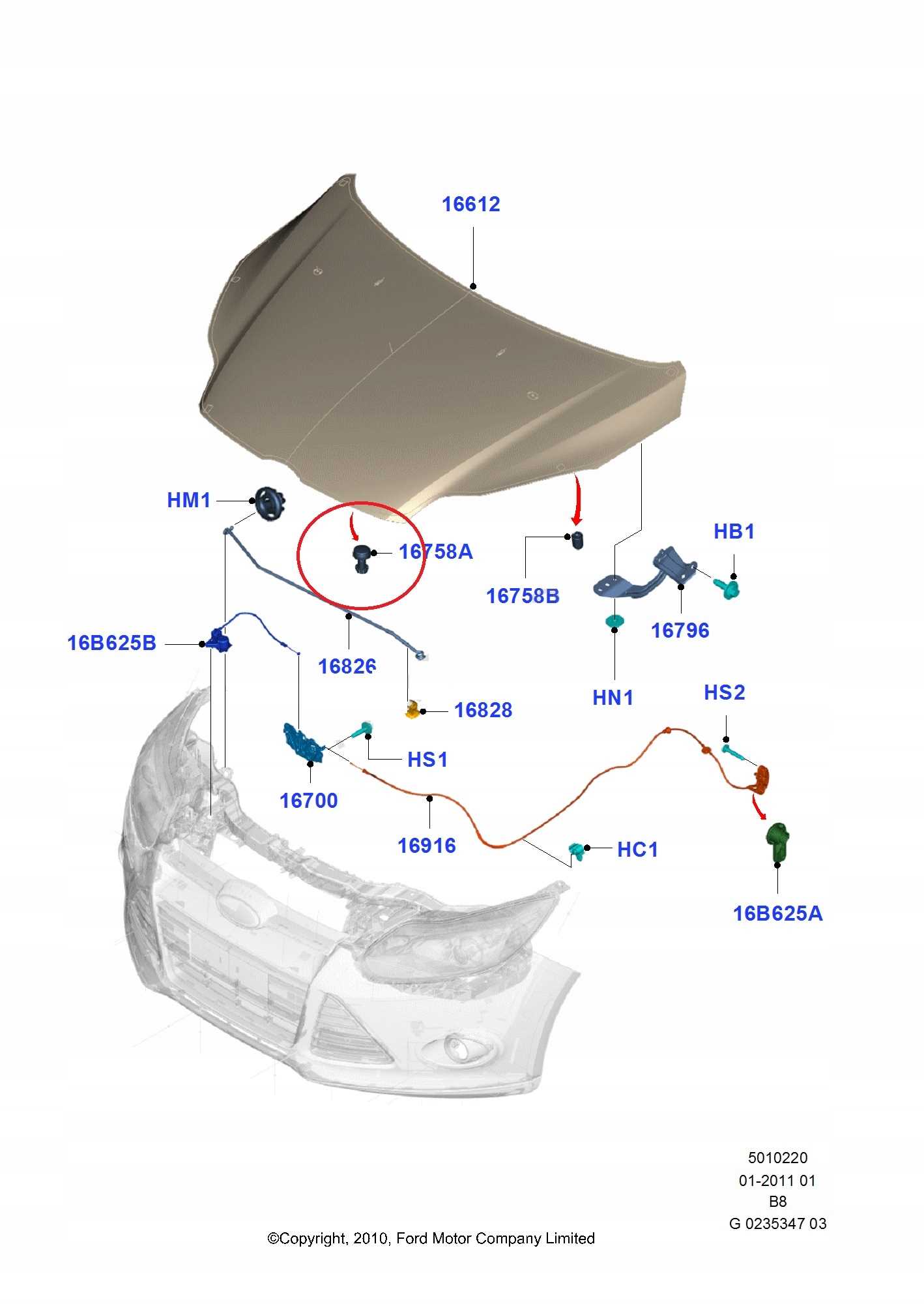 2011 ford focus parts diagram