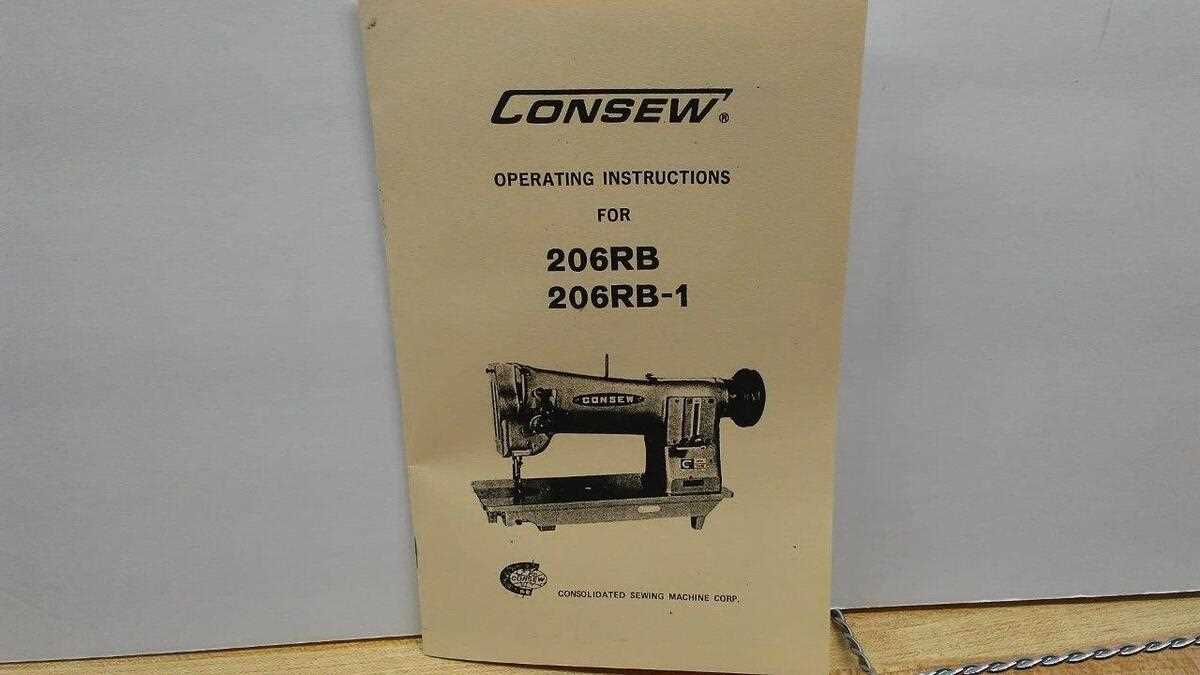 consew 206rb parts diagram