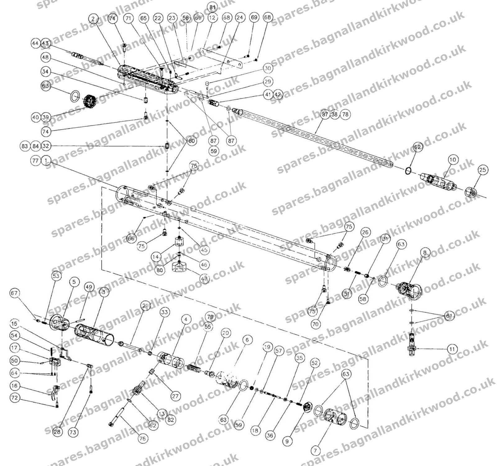 airforce texan parts diagram