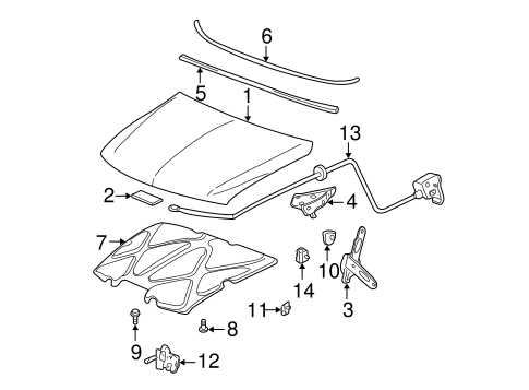 gmc sierra parts diagram