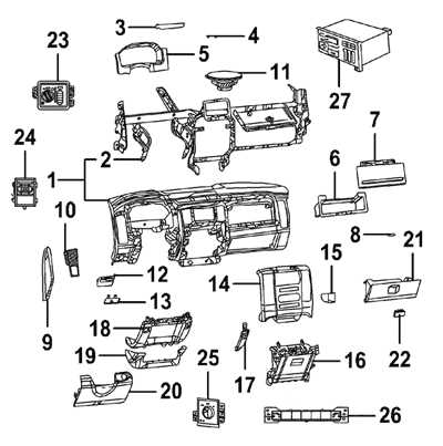 2011 dodge ram 1500 parts diagram