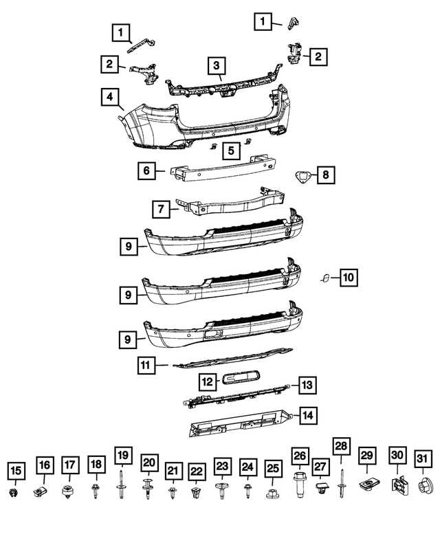 2018 jeep compass parts diagram