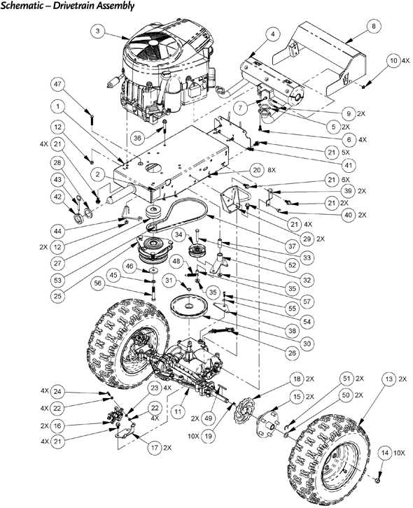 dr brush mower parts diagram