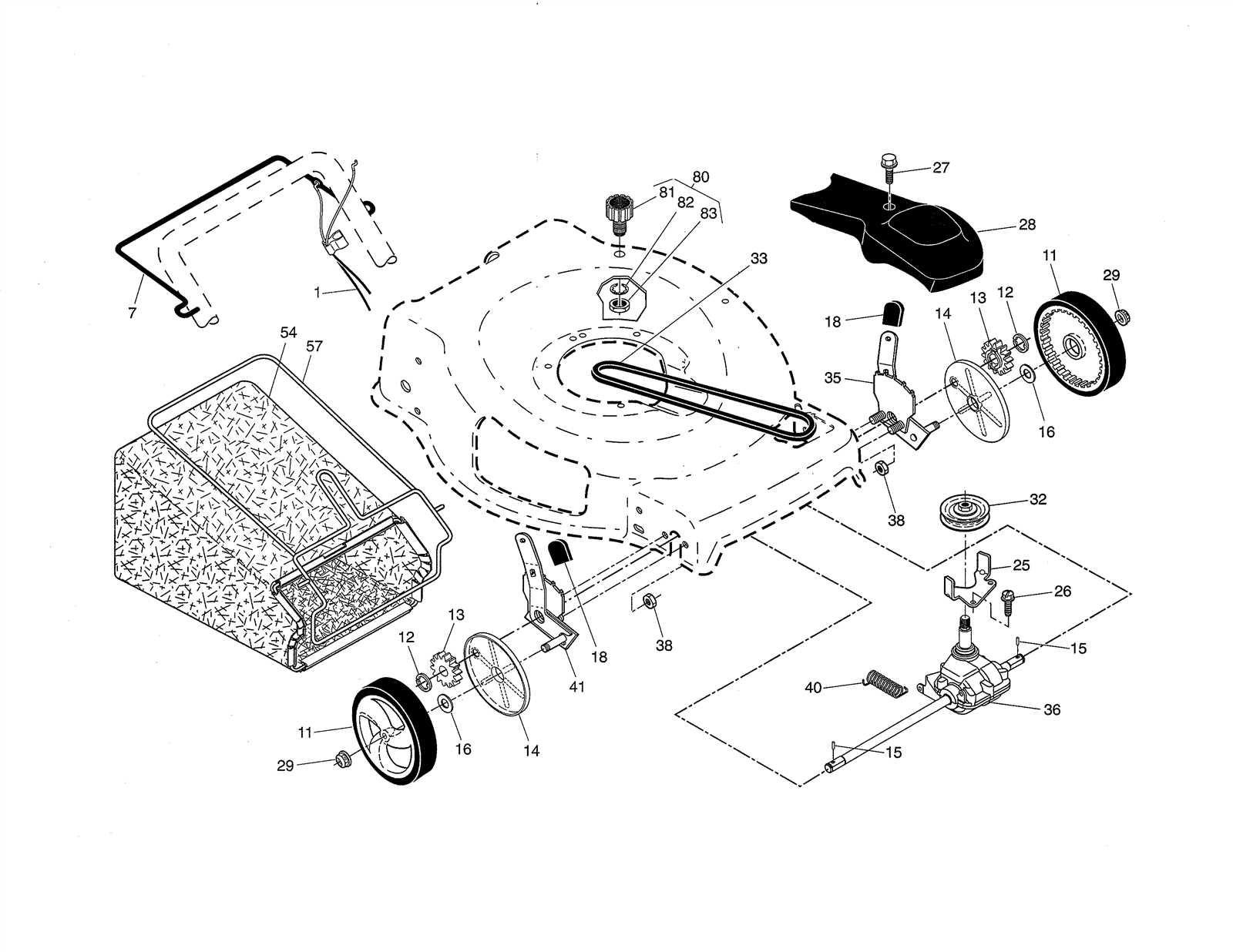 craftsman platinum 7.00 190cc parts diagram