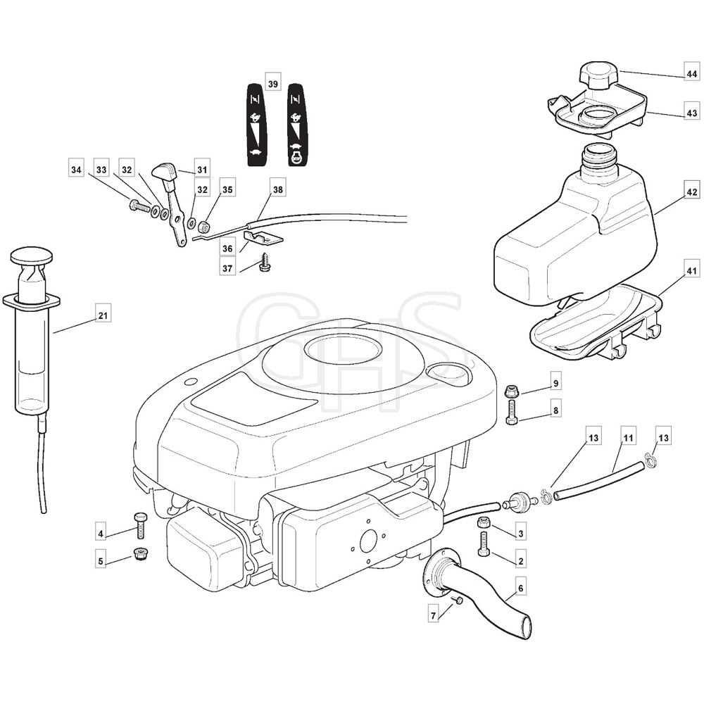 briggs and stratton small engine parts diagram