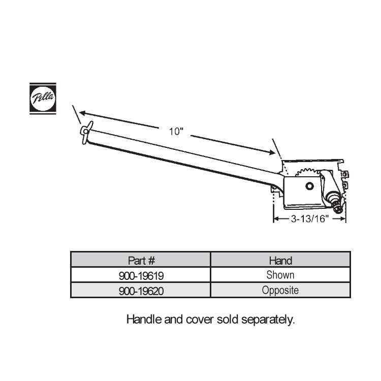 pella door parts diagram