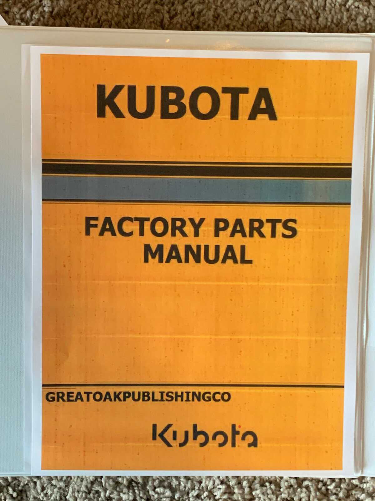 kubota b2920 parts diagram