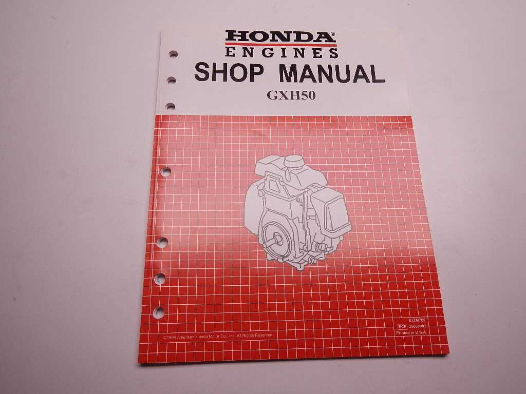 honda gxh50 engine parts diagram