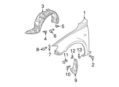 2007 mazda 3 parts diagram