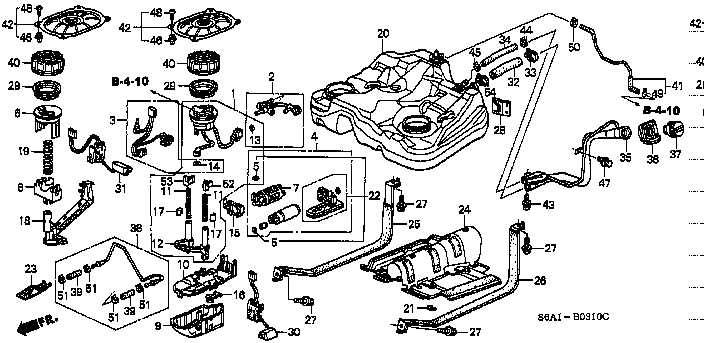 honda shadow parts diagram