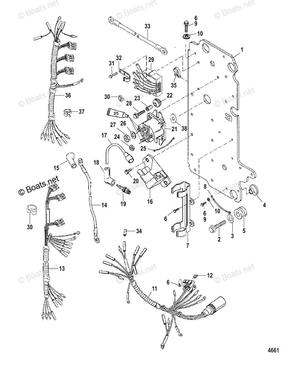 90 hp mercury outboard motor parts diagram