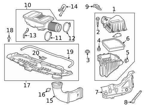 2021 gmc sierra parts diagram