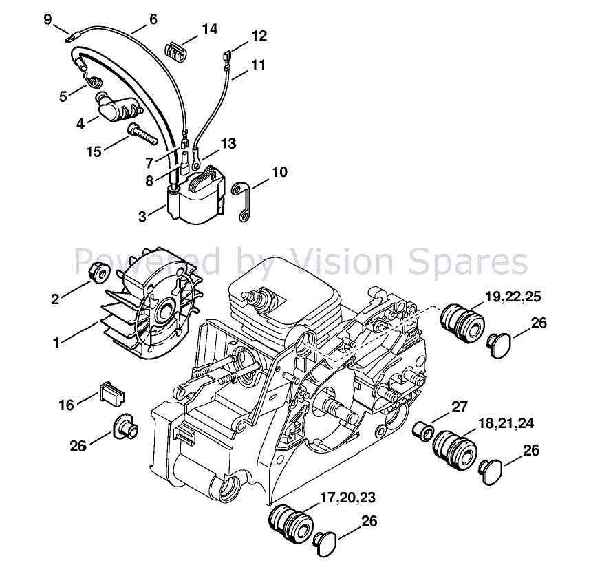 stihl ms170 parts diagram