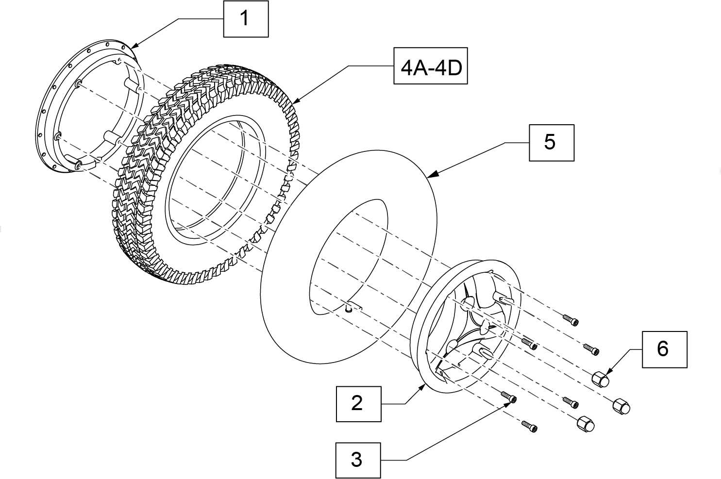 wheel parts diagram