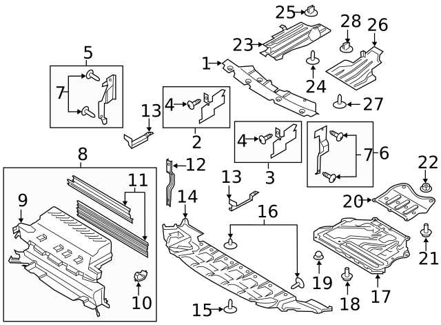 ford escape 2017 parts diagram