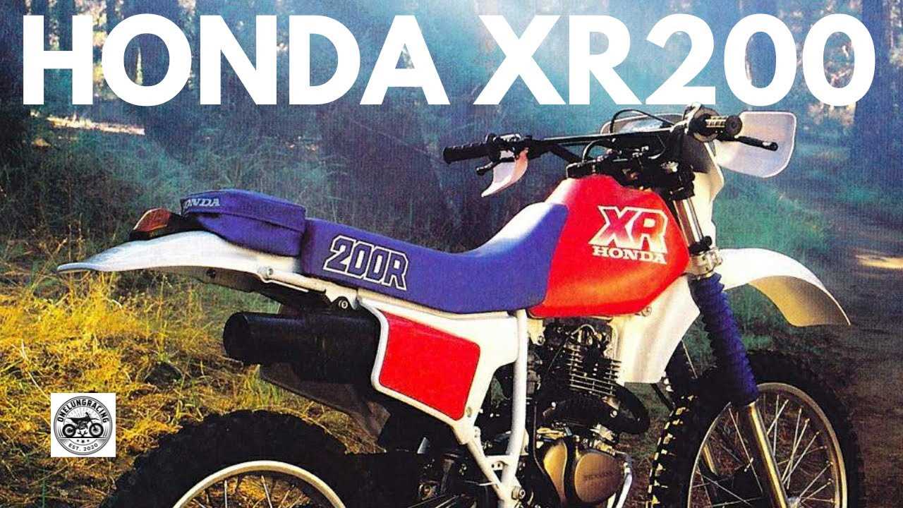 honda xr200r parts diagram