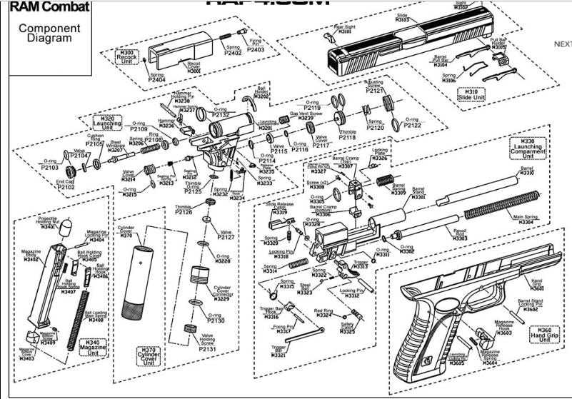 walther p99 parts diagram