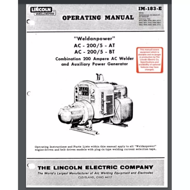 lincoln weldanpower 225 parts diagram