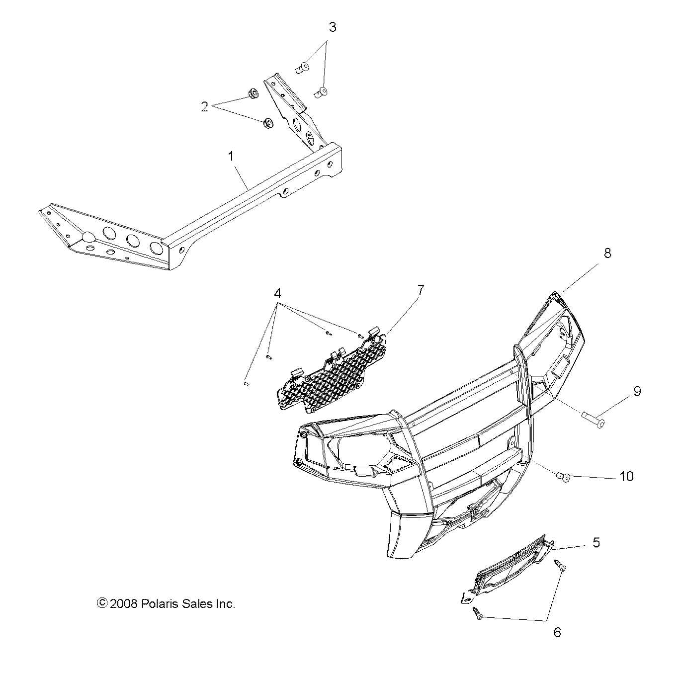 2008 polaris rzr 800 parts diagram