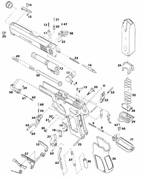 smith and wesson 629 parts diagram