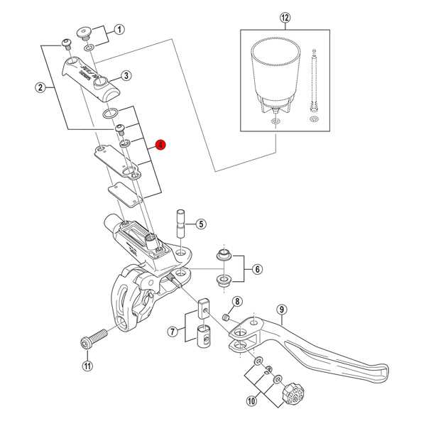 shimano brake parts diagram