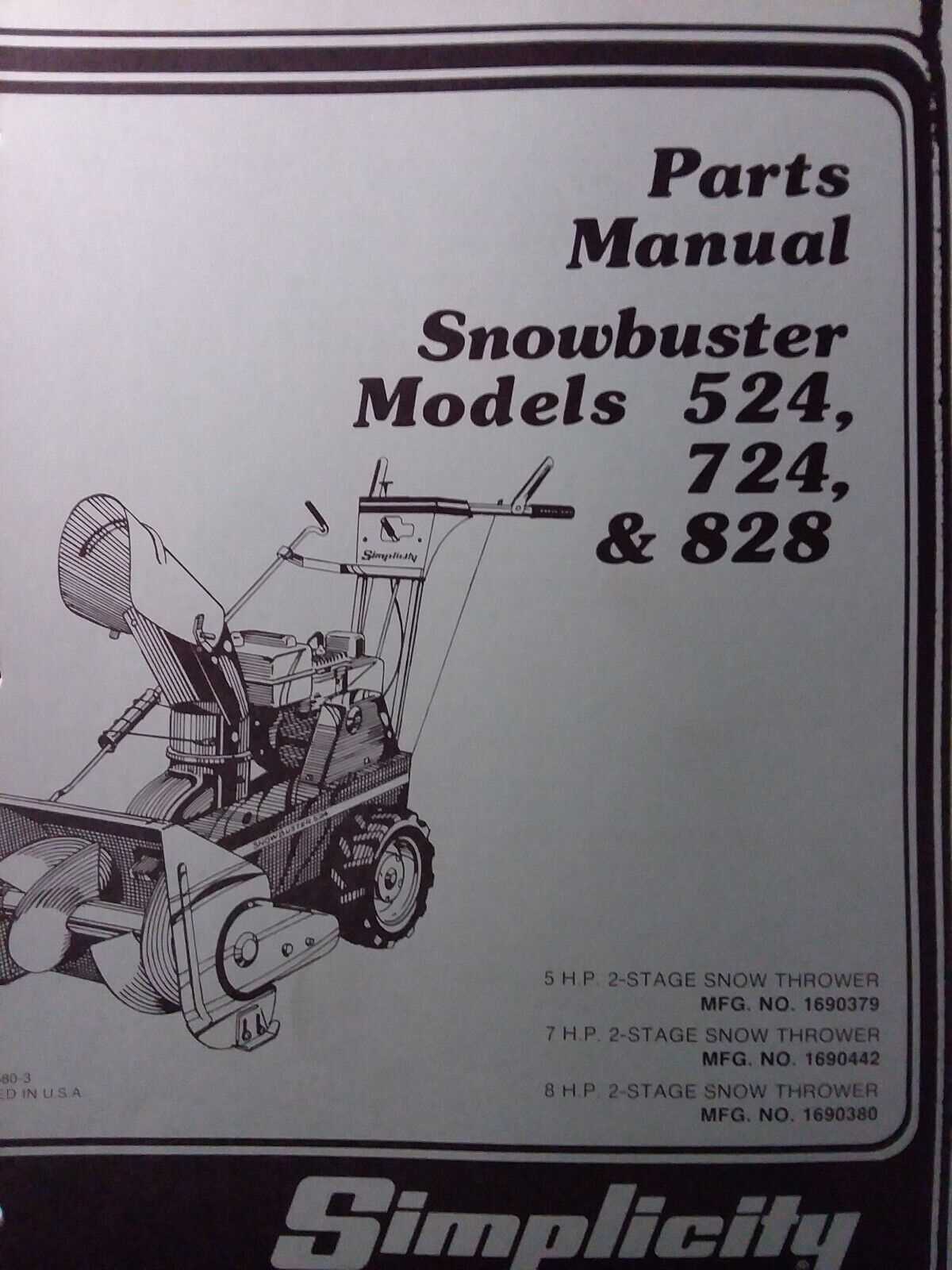 columbia snow blower parts diagram