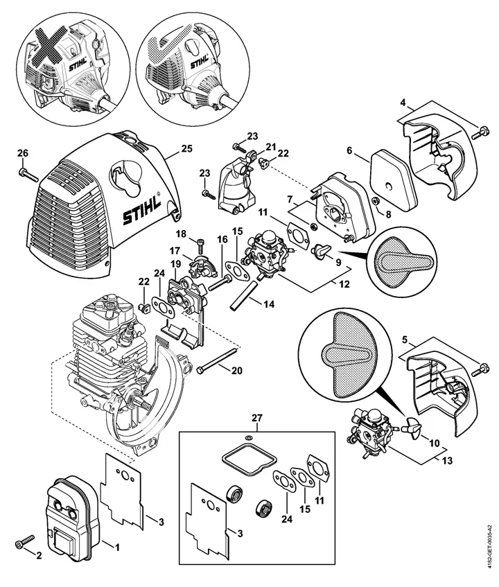 fs 131 parts diagram