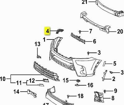 2018 toyota highlander parts diagram