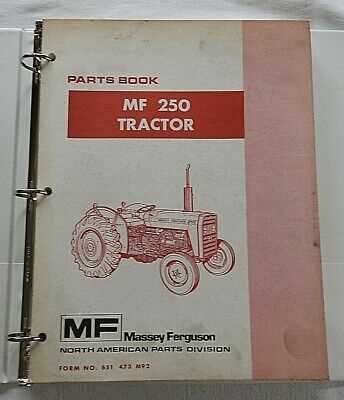 massey ferguson 250 parts diagram