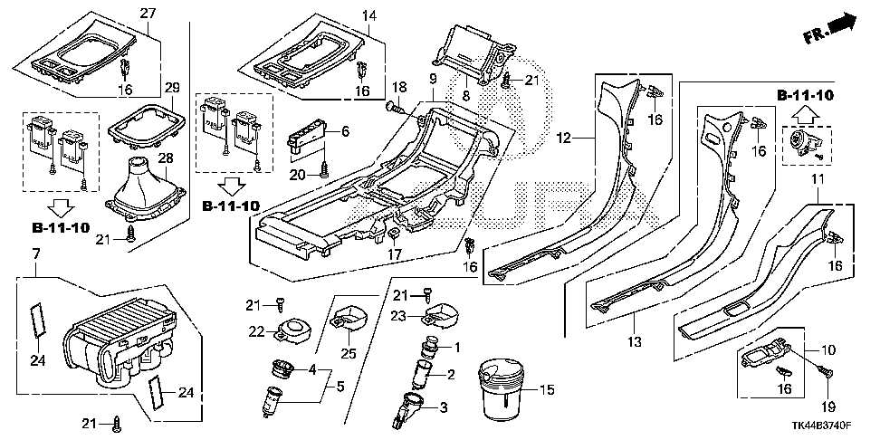 2009 acura tl parts diagram