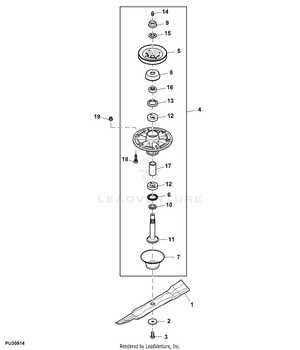 john deere 54 hc mower deck parts diagram