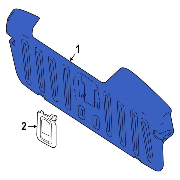 toyota tundra tailgate parts diagram