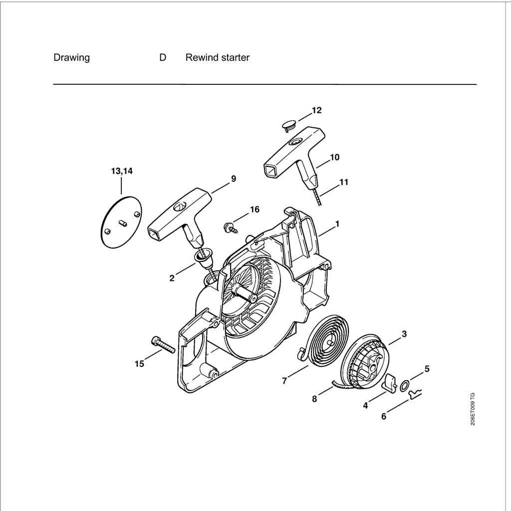 stihl parts diagram