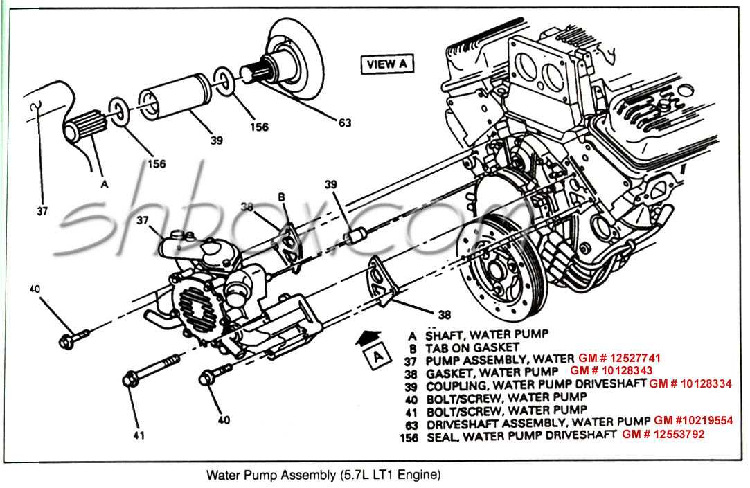 4l60e parts blow up diagram