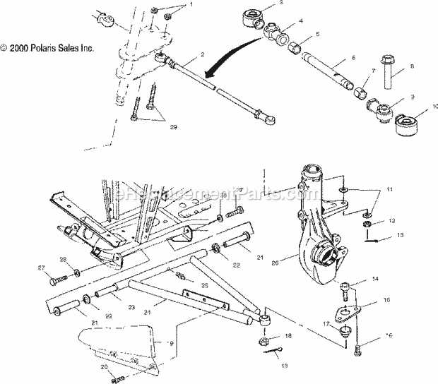 2001 polaris sportsman 400 parts diagram