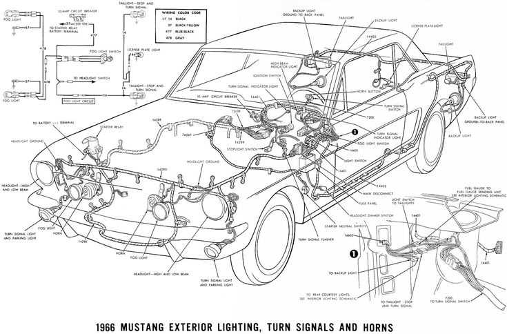 2003 ford mustang parts diagram