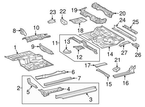 tacoma body parts diagram