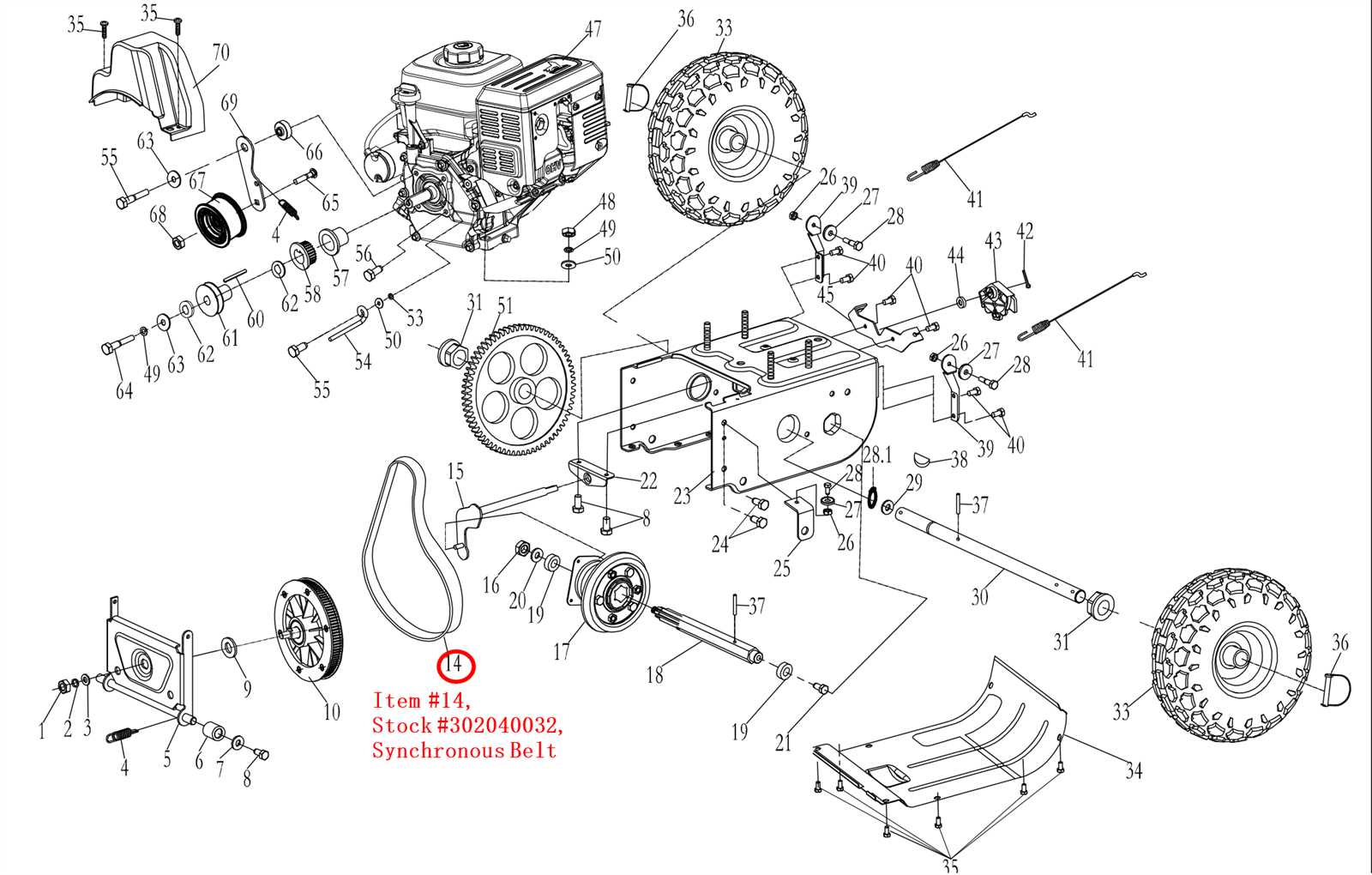 ariens snow thrower parts diagrams