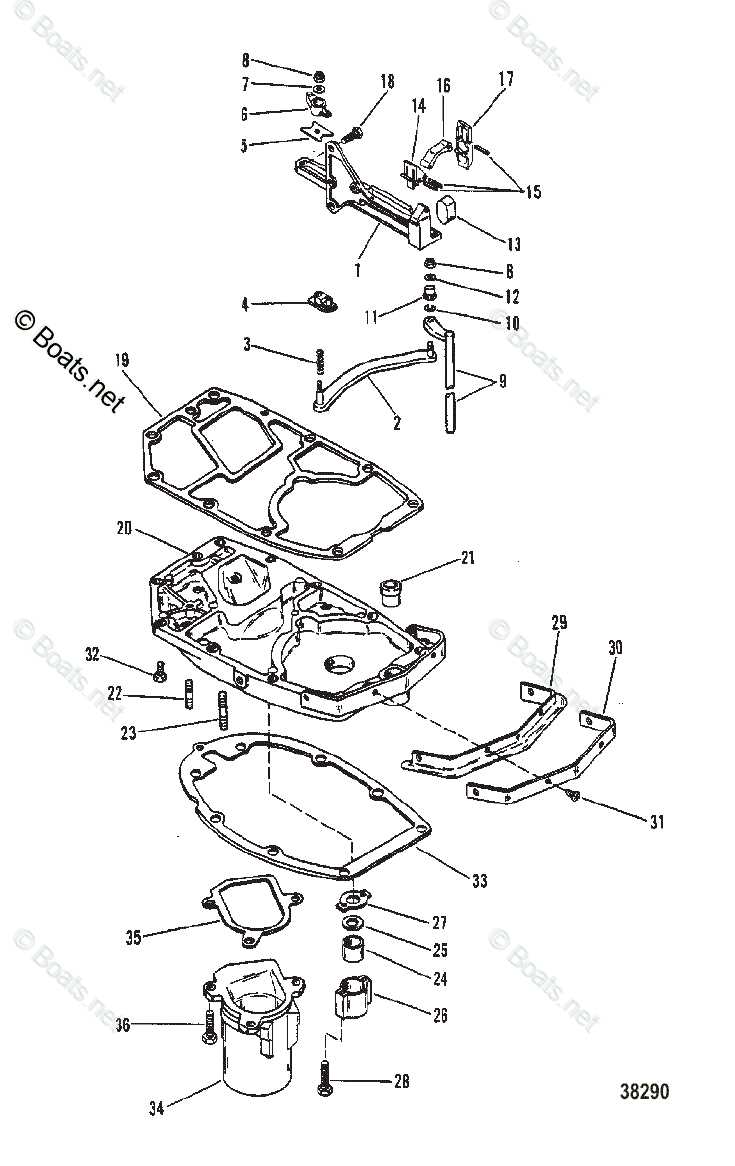 mercruiser shifter parts diagram