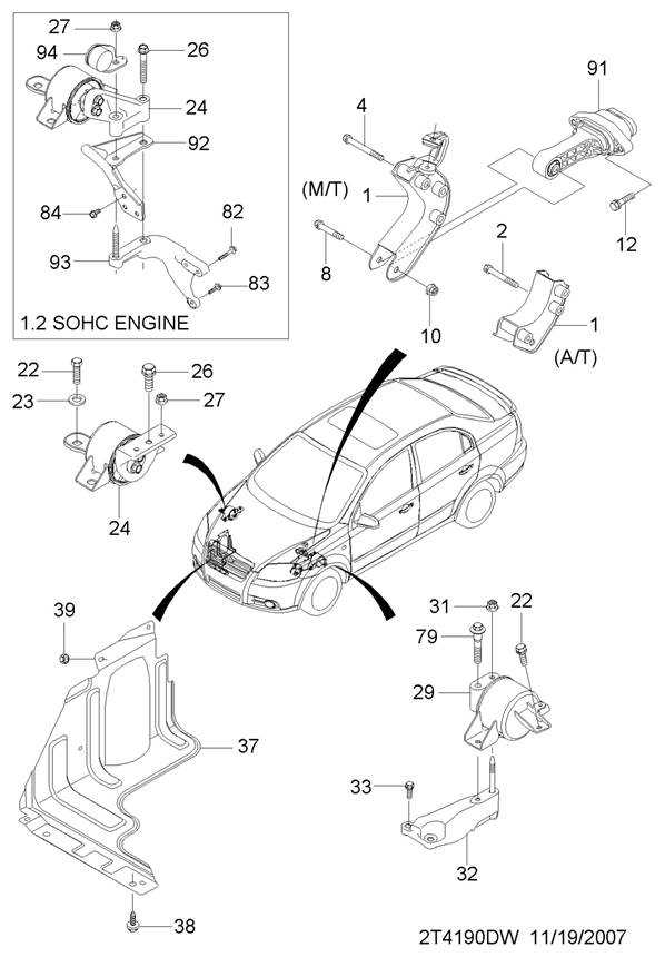 2010 honda civic body parts diagram