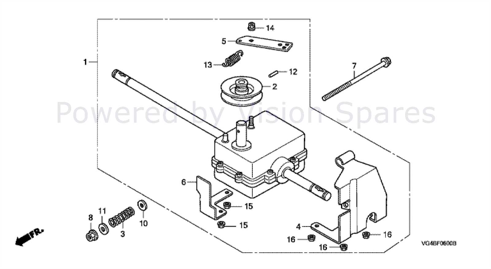 honda parts diagram