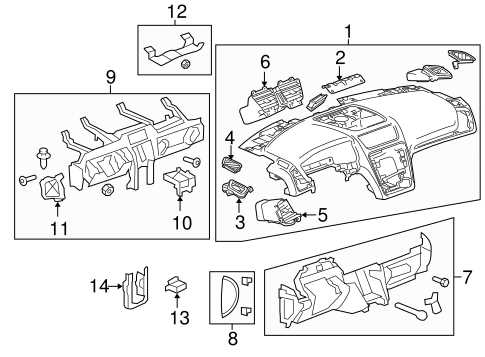 2016 gmc acadia parts diagram