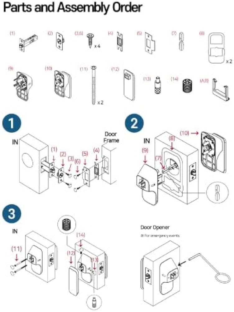 schlage fe595 parts diagram