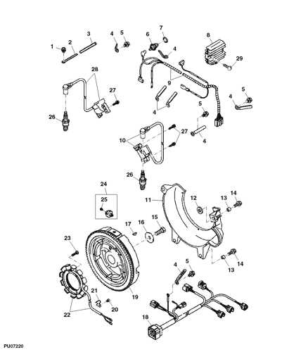 john deere x739 parts diagram